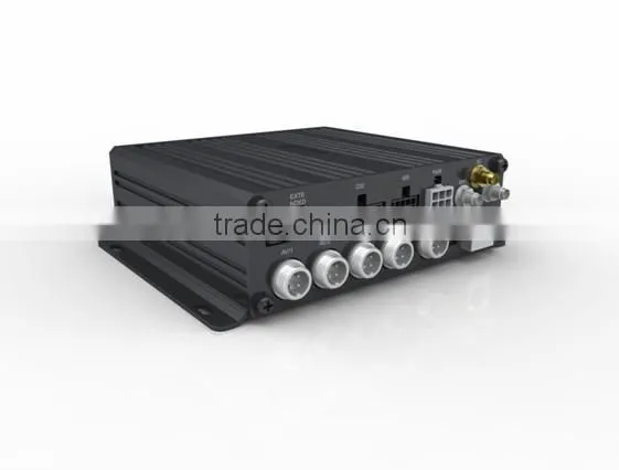 GPS 3G 4ch MDVR Vehicle mobile DVR with free CMS software CE certificate