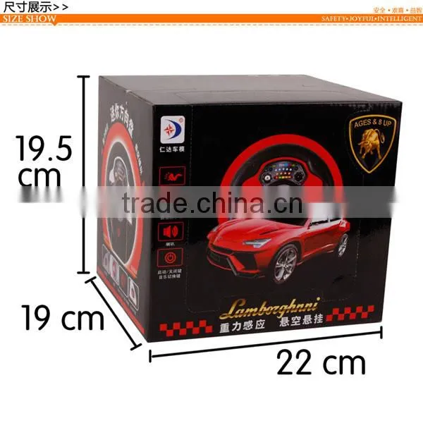 1:14 RC Car with light and steering wheel gravity sensing remote control toy car