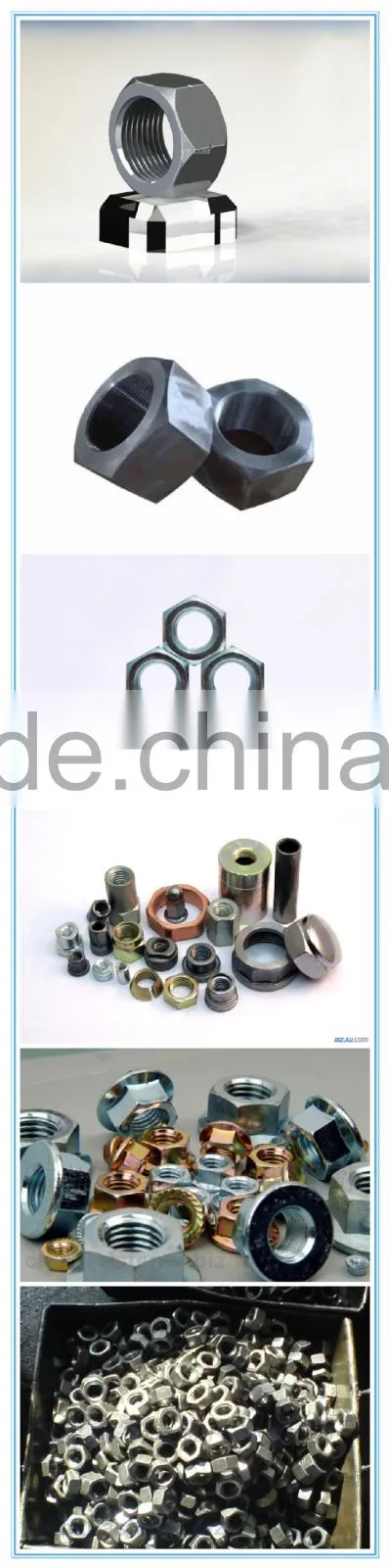 Best quality 316l stainless steel nut and bolt on stock