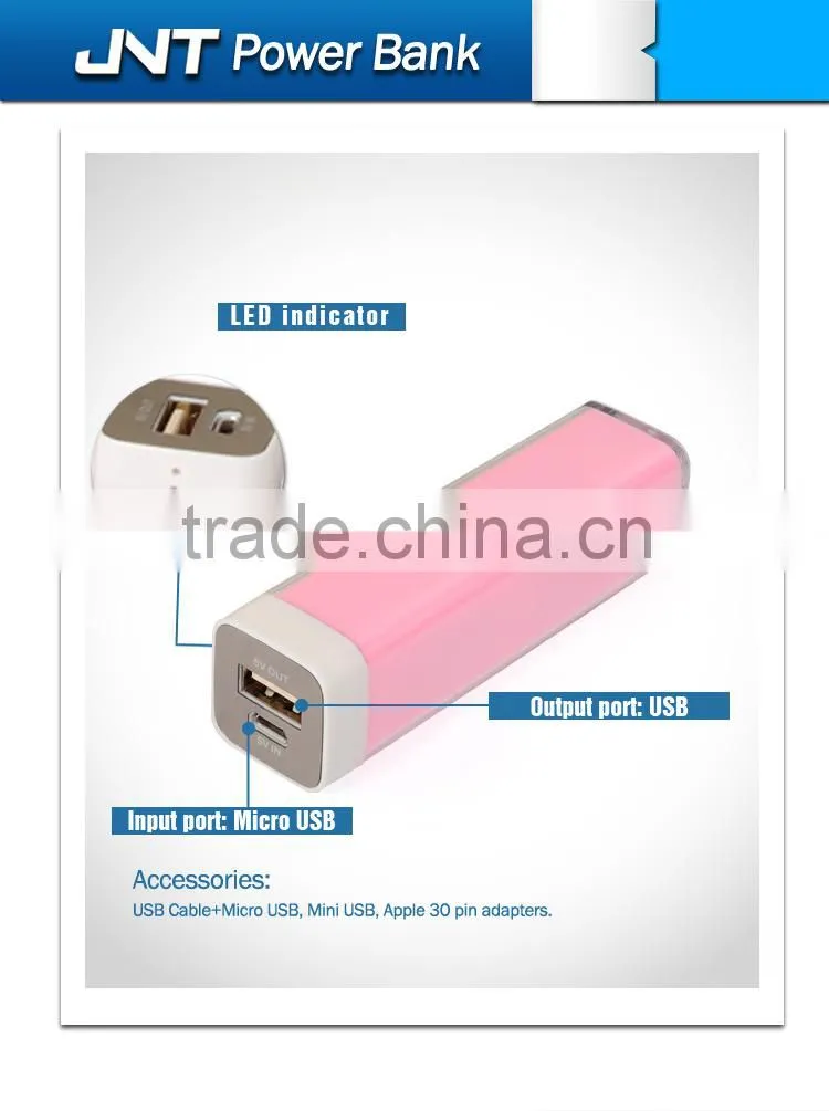 Fashion design travel power bank