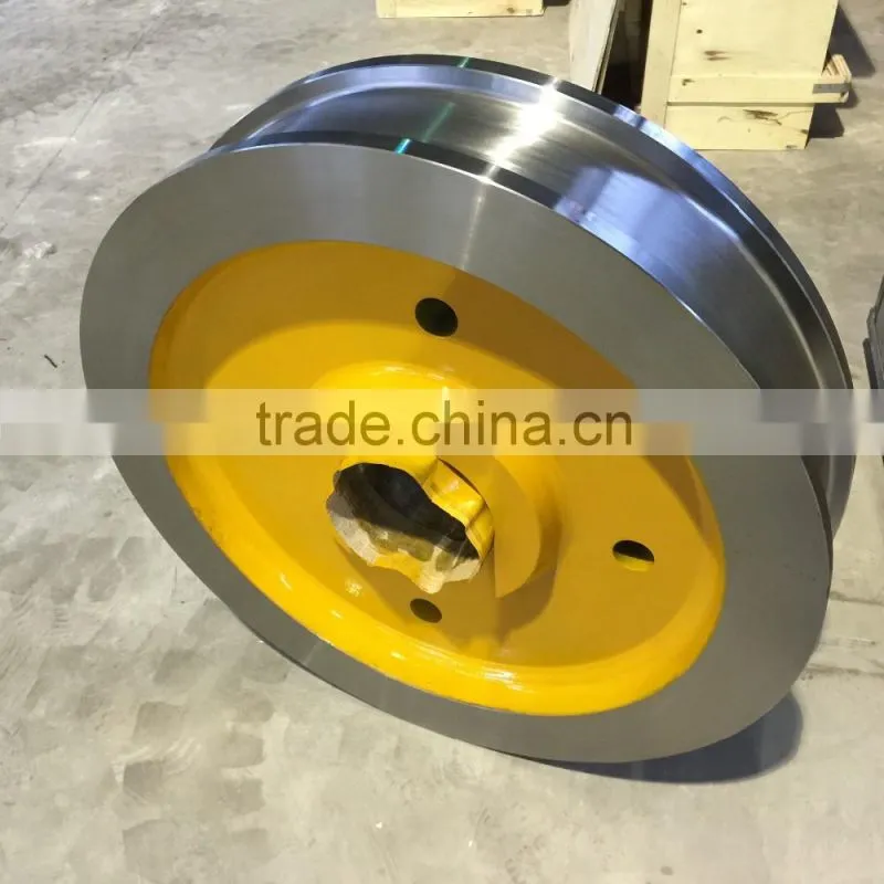 Hot metal ladle car wheels/torpedo ladle car wheel/forging wheel