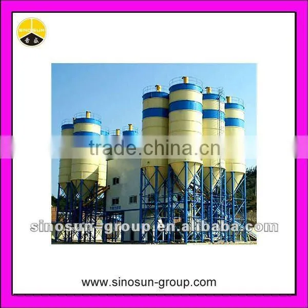 HZS50: Stationary Concrete Mixing Plant (50m3/h)