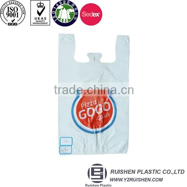 Reusable HDPE T-shirt Present Packing Bag