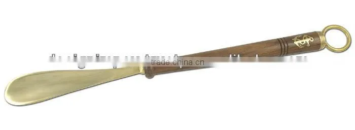 Cast Brass Shoe Horns
