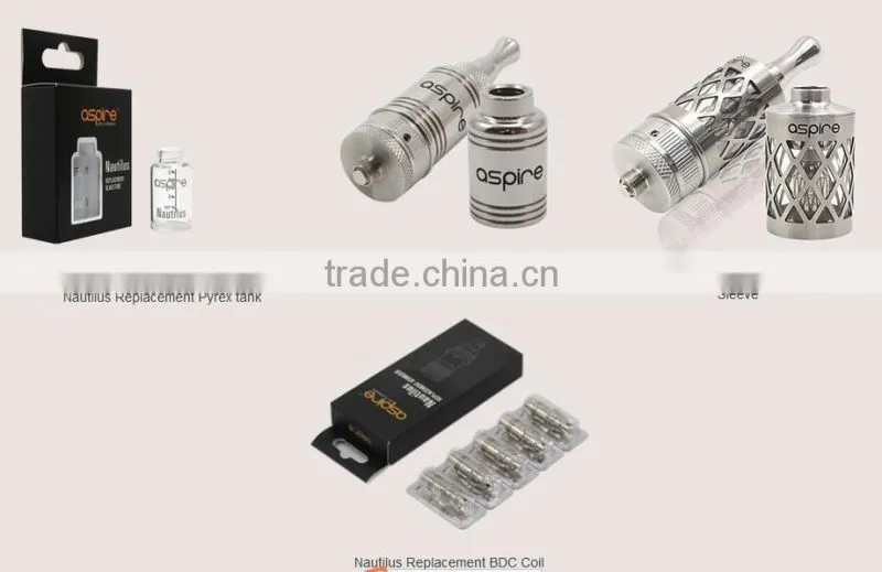100% original genuine with letter of authorization agent aspire pyrax glass tank wholesale eigate aspire nautilus bdc tank