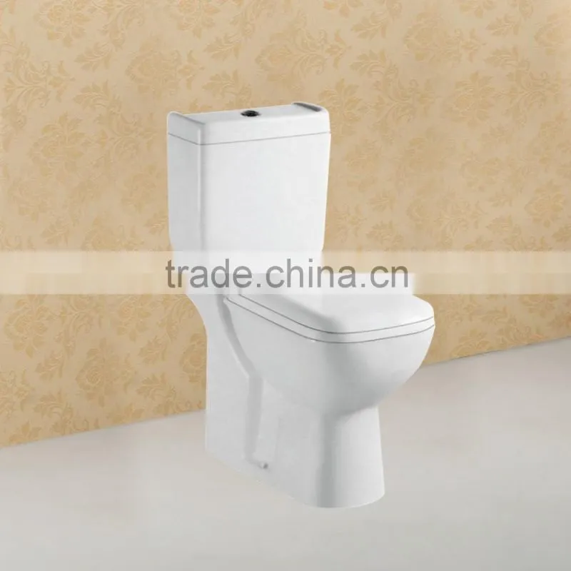 Smart Wash Down Two Piece Ceramic Bathroom Toilet AT017