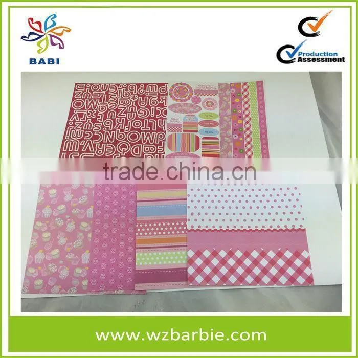 DIY Birthday Gift ACCESSORY With Sticker And Ribbon Craft Sets