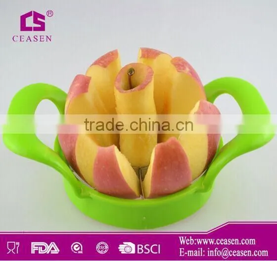 Stainless Steel Apple Cutter with Plastic Handle