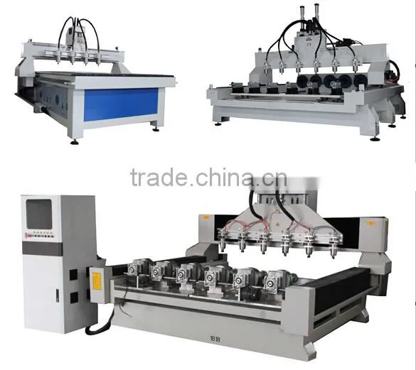 High quality double heads cnc router machine for sale S/C-1325-2