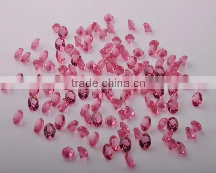 China rose MC chaton, crystal stones, point back stones