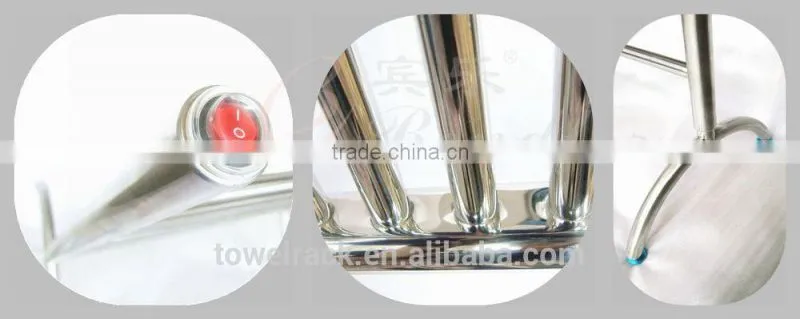 New Design Bathroom floor standing style Towel Rack/electric Towel Heater