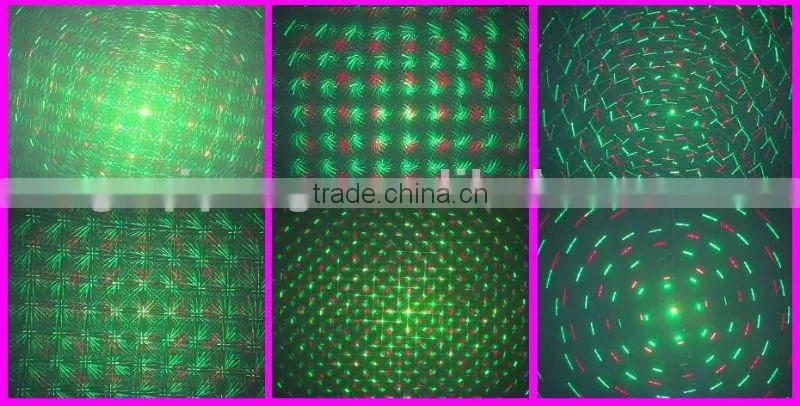 HOT SALE 150mW Red and Green led mini 12v laser lighting