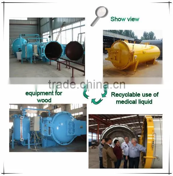 Trade Assurance High temperature vacuum anti-corrosive tube for wood