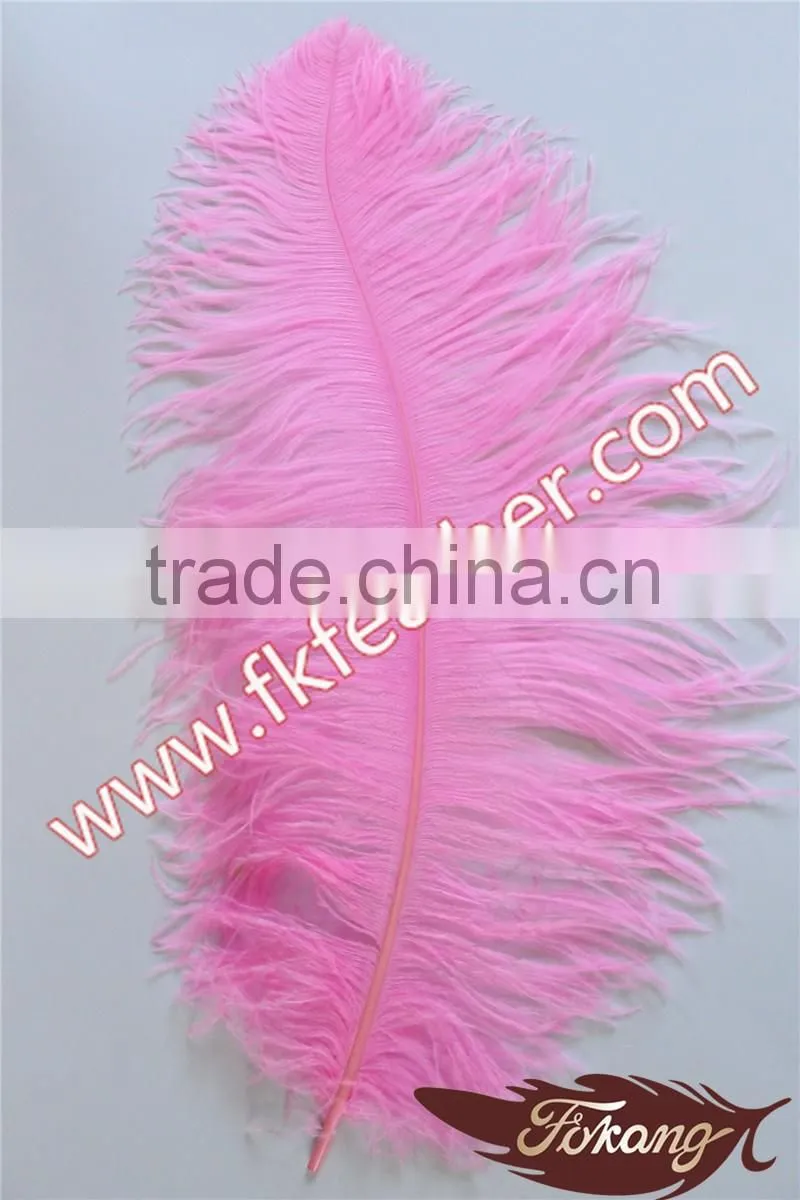 Large Pink Bulk Cheap Ostrich Feather For Wedding Decoration Centerpieces