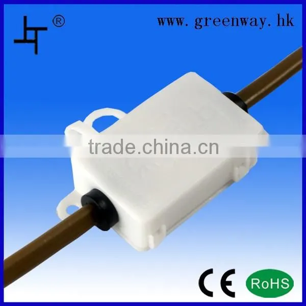waterproof junction box with terminal connector for light