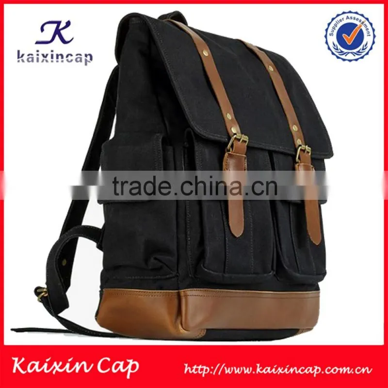 high quality backpack/promotional canvas backpacks/custom backpack
