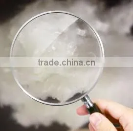 polyester staple fiber recycle semi dull raw white 1.56dtex(1,4D)x38mm