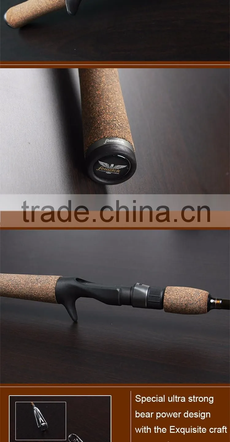 2016 Wholesale Fenwick F198 fishing rods types of handle graphite rod for fish