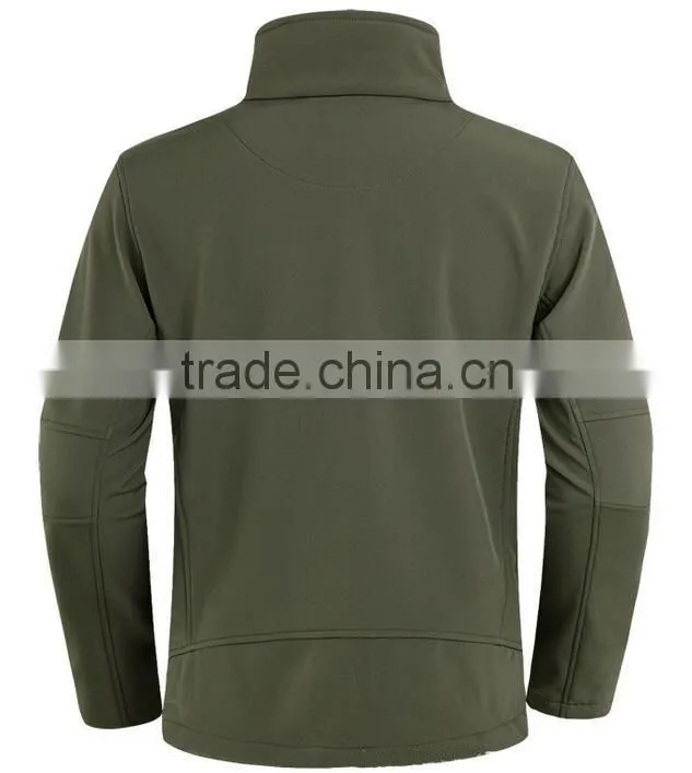 100% polyester soft shell jacket outer shell jacket wholesale
