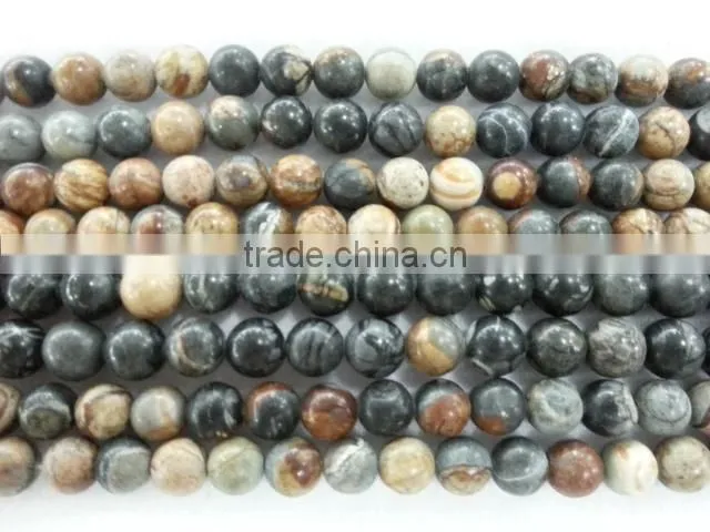 Network stone round beads, semi precious stone, wholesale beads