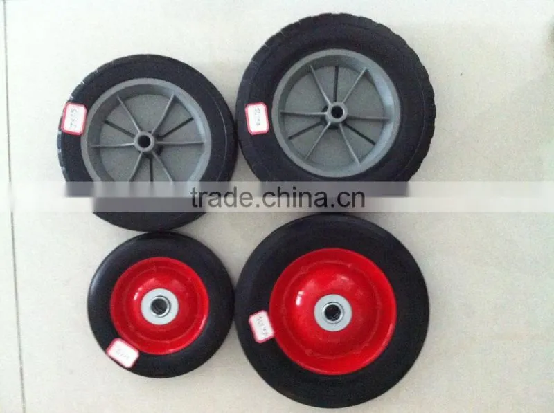 High Quality manufacturer 8" solid rubber wheel 8x1.75
