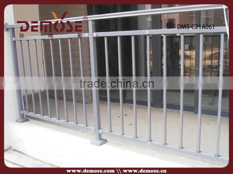 New balcony railing cover with aluminum railings for outdoor stairs