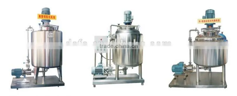 Online outside loop homogeneous mixing homogenizer