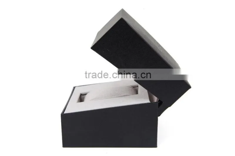 Custom Black Art Paper Watch Box with Factory Price