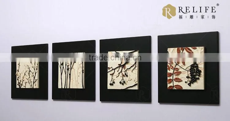 new designs flowers of relief painting