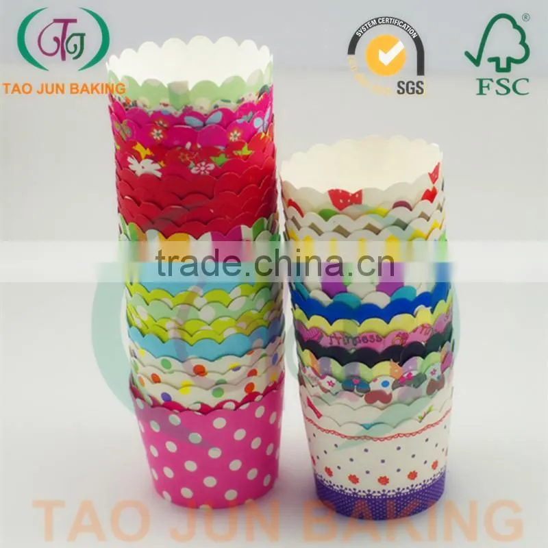 machine made heat resistant baking cake tool cups