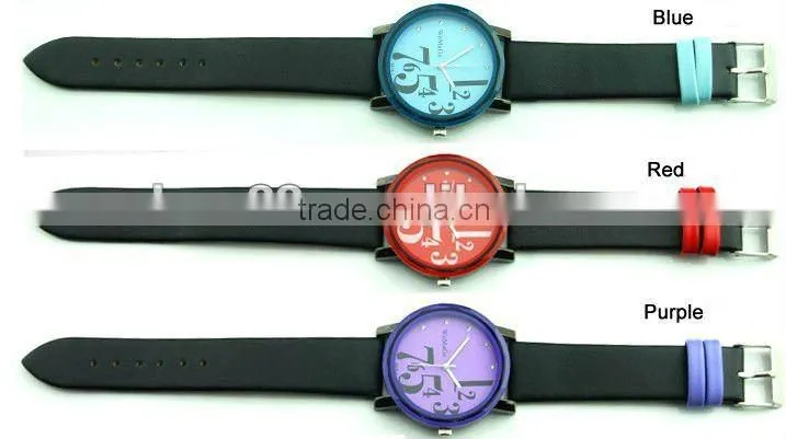 2011 stylish negative ion rubber bracelet watches