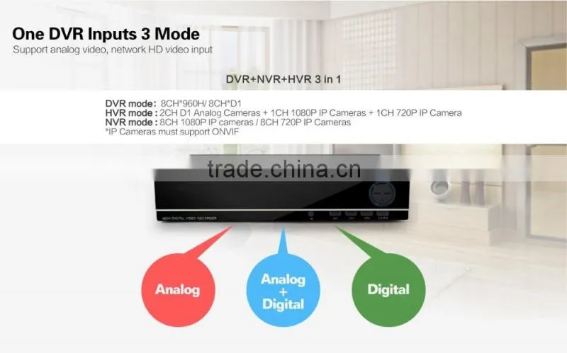8CH CCTV System 720P DVR 4PCS 1200TVL IR Weatherproof Outdoor CCTV Camera Home Security System Video Surveillance Kits