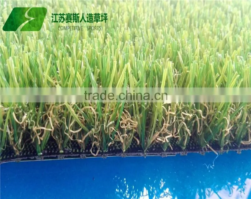 High quality Cheap V shape synthetic artificial lawn for Garden