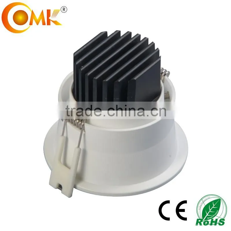 Pure Aluminum 220v recessed ceiling light 3w 9w Bridgelux CRI>80 square led module for ceiling lamp dimmable