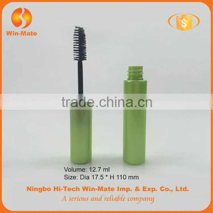 hot cheapest plastic empty 12.5ml green mascara tube