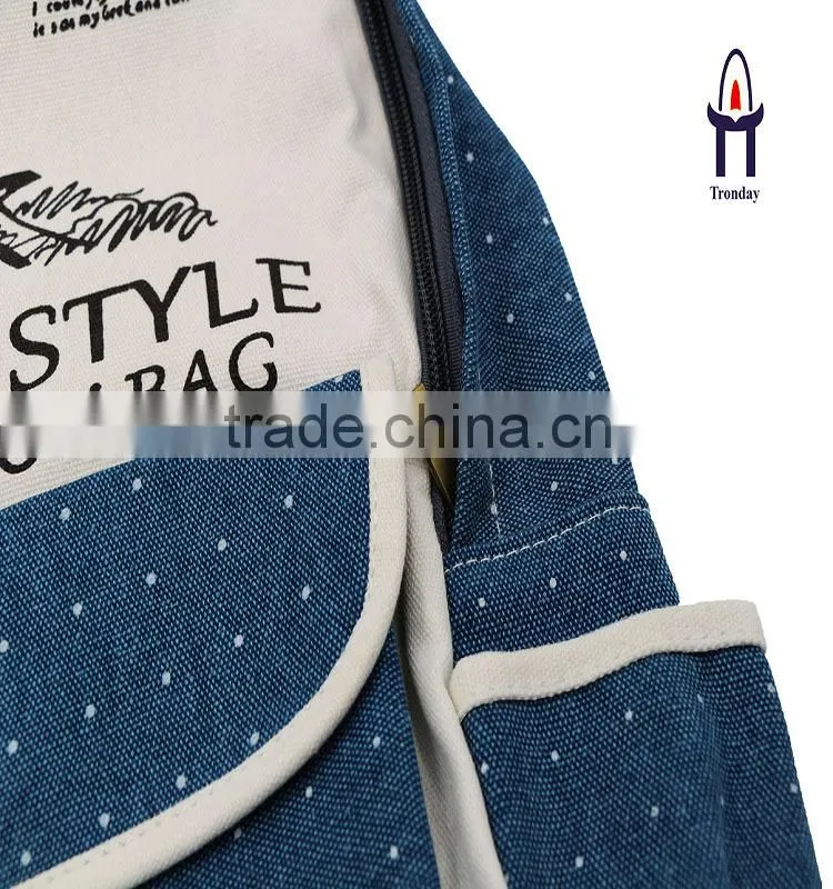 Canvas sports backpack manufacturer, wholesale school bags
