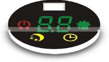 yellow color led digital clock sign (ATA 95)