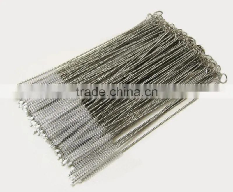 Factory Price Stainless Steel Metal Straw Brush Cleanser Cleaner