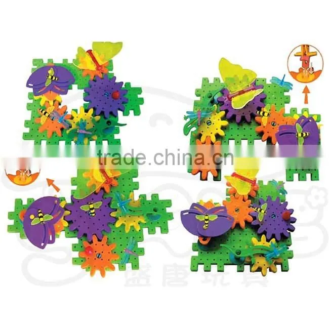 Bear figure ABS SGS material toy for children