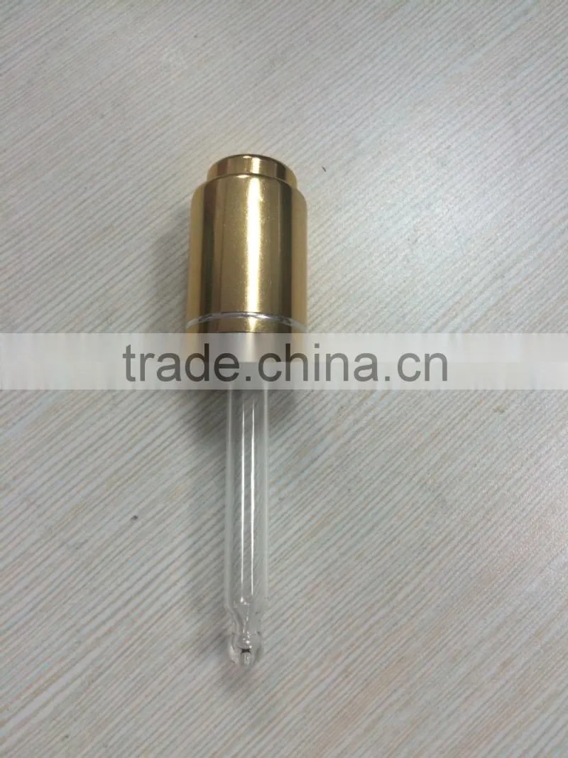Aluminum Pressure Rotating Dropper for Essential Oil Bottles