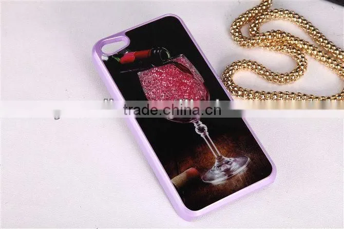 Accessories For IPHONE 5C Stylish Bling Glitter Heart Hard Mobile Phone Case Cover
