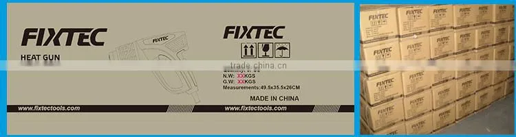FIXTEC 2 temperature ranges mini heat gun tool 2000W hot air plastic welding gun