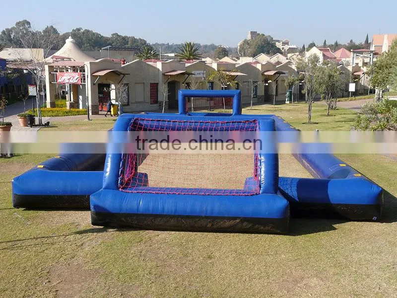 Cheap inflatable football pitch , commercial inflatable football field