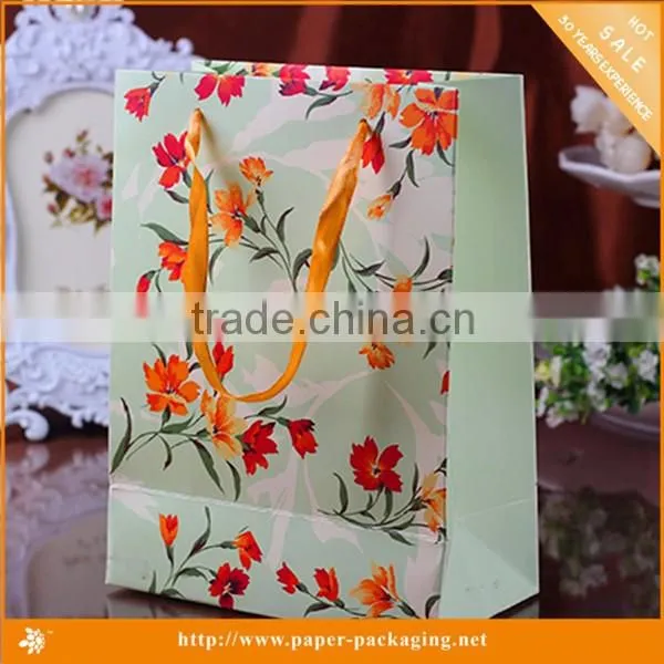 Beautiful Flower Cover Wedding paper indian wedding gift bags