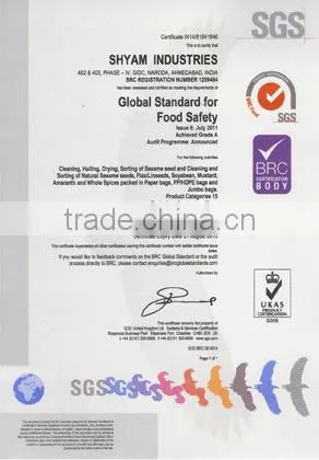 Leading Manufacturer and Exporter of Toasted Natural Sesame Seeds