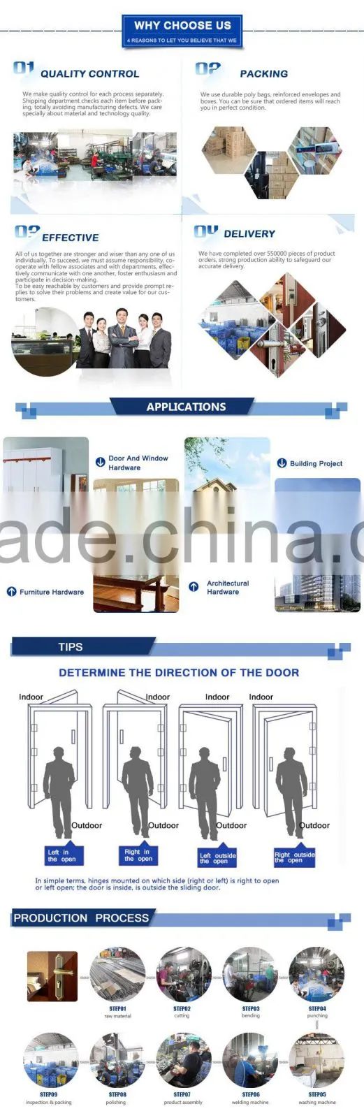china supplier accessories stainless steel window stay arm