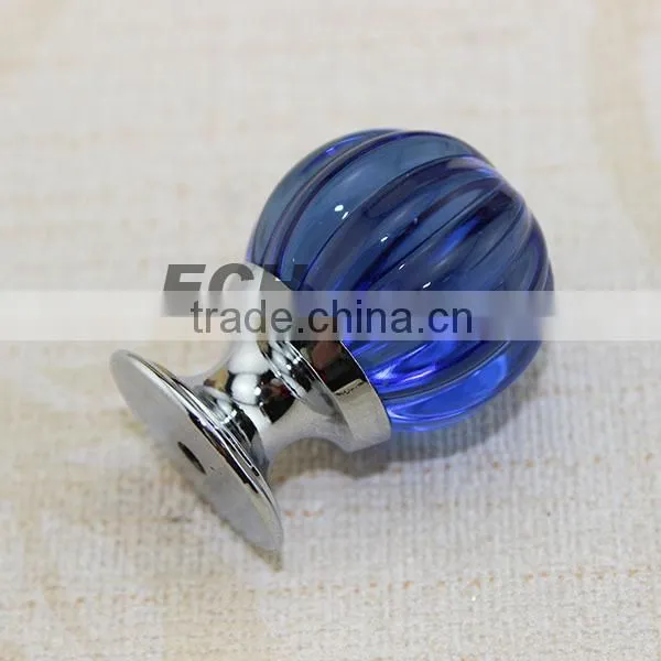 China Hotel & Home colored zinc alloy crystal drawer handles