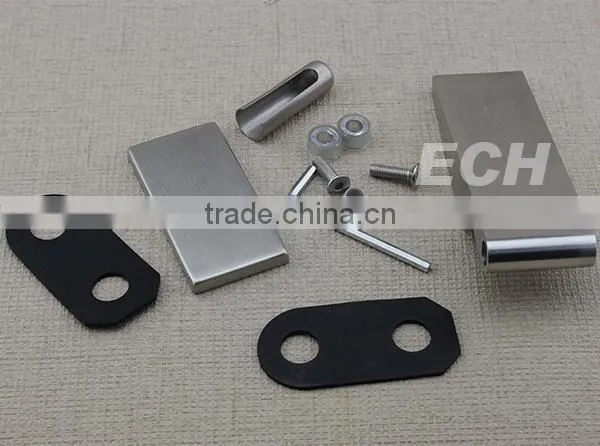 china supplier aluminum glass clamp glass hinge