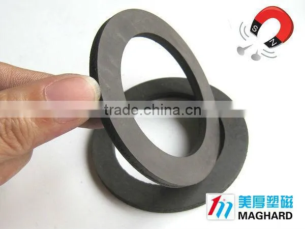 Customized shape size soft magnet sheet,flexible rubber magnet sheet