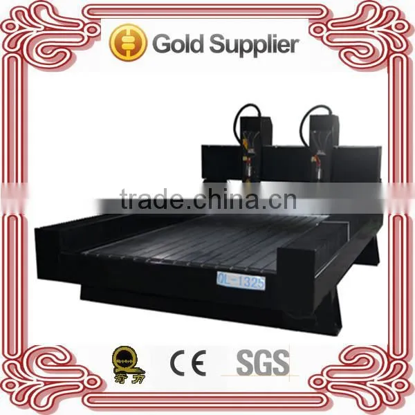 two heads water spindle cooling stone carving cnc machine for sale